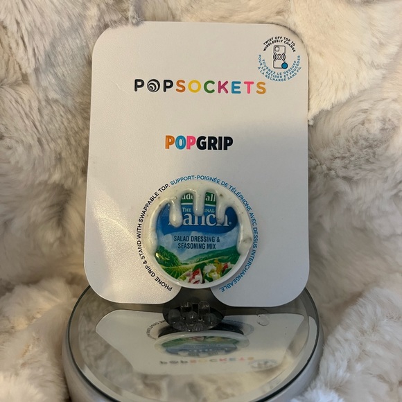 Ranch dressing popsocket with realistic drip! - Picture 1 of 2